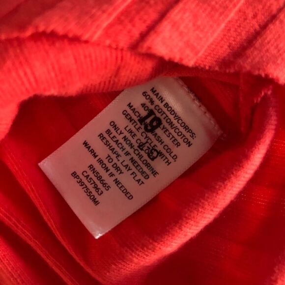 BP Blood Orange Ribbed Sweater Small - Picture 8 of 9